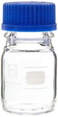 Flaske BlueCap 50ml DURAN boro3,3, 1 stk