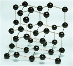 Krystalgitter - Diamant - stor model
