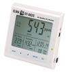 Indeklimamåler, CO2 / RH% / Temp. monitor til måling af luftkvalitet, 230VAC