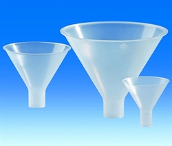 Tragt af polyp., diam. 150mm pulvertragt