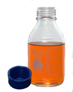  Flaske Bluecap 100ml  RASOTHERM boro 3,3, 10stk  