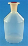 Flaske plast m/NS19 prop 250ml