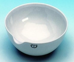 Skål af porcelæn rund bund 100mm