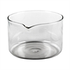 Skål af glas kryst. 175mm, 2000ml Lab Glass