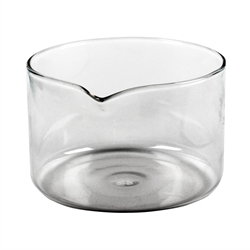 Skål af glas kryst. 175mm, 2000ml Lab Glass