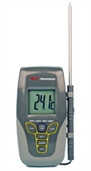 Termometer digital med 20cm føler m/1m kabel