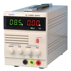 Strømforsyning 30V/0-5ADC 2 displays 