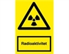 Skilt radioaktivitet selvkl
